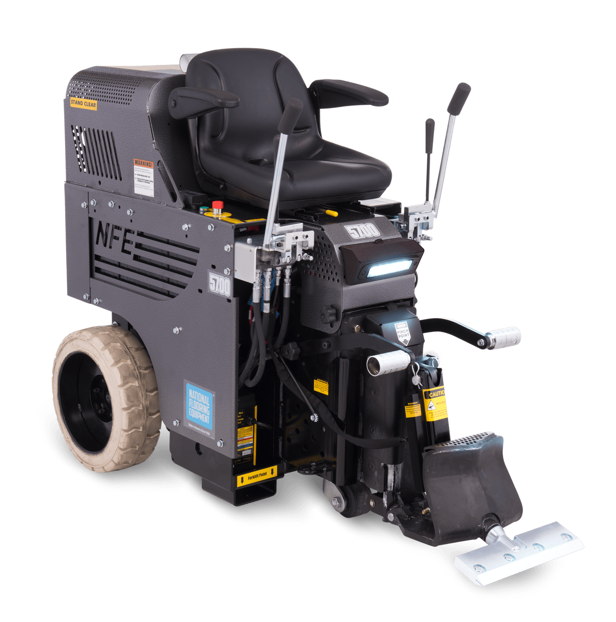 National 5700DL Ride-On Scraper