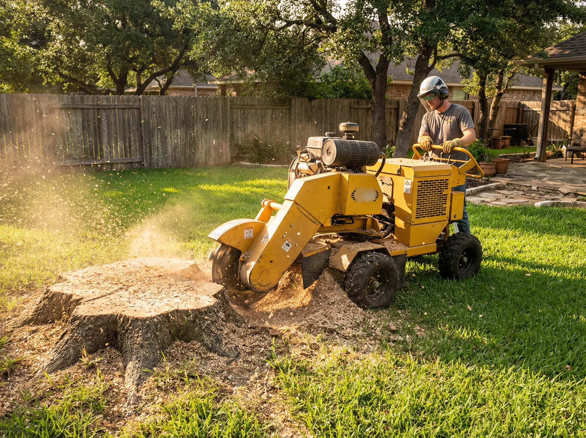 Stump Grinding service in Austin TX