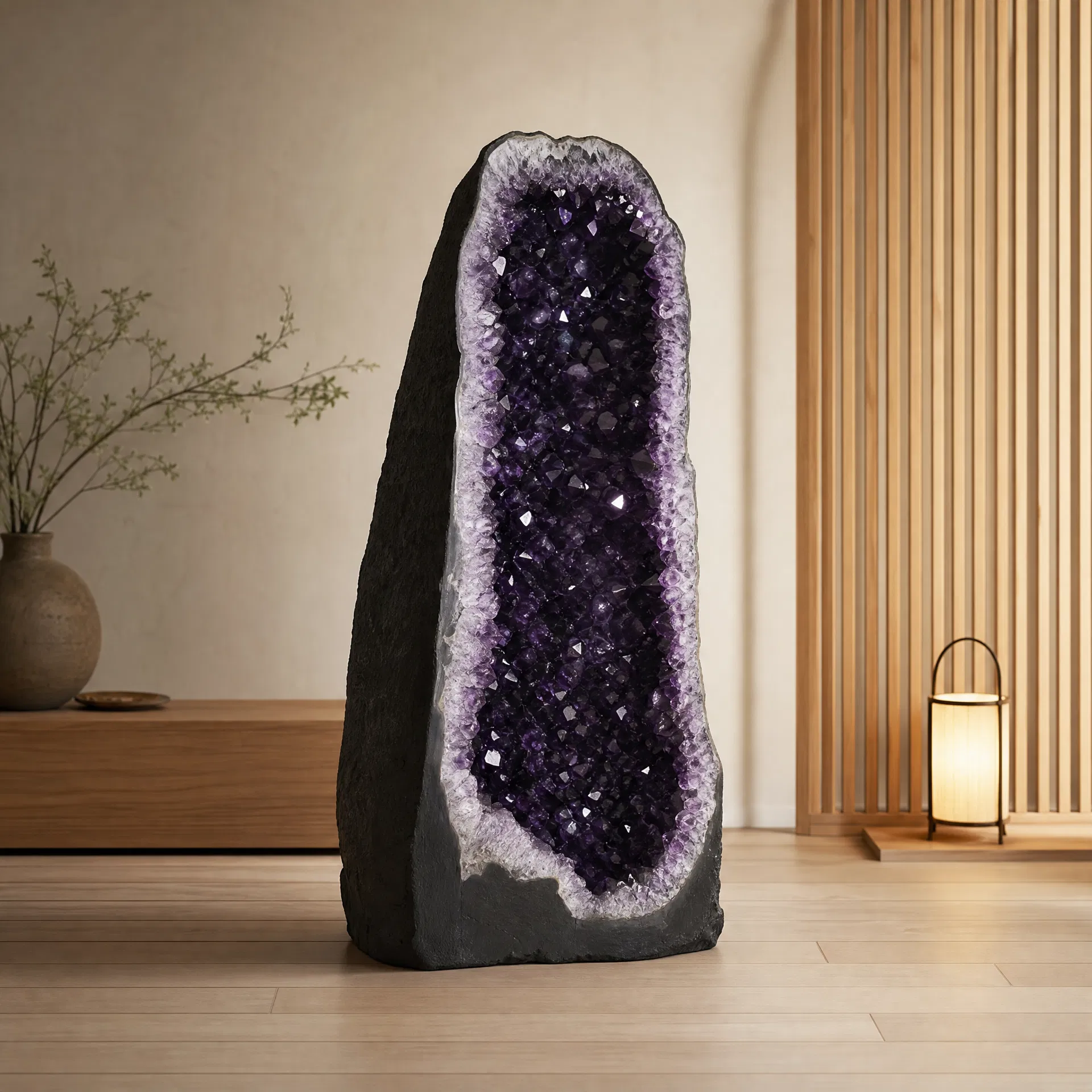 Amethyst decor piece