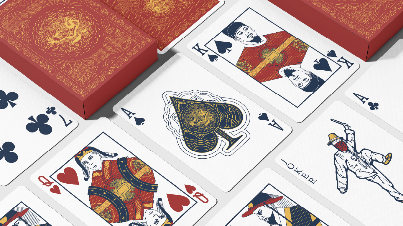 곤놀이패 트럼프카드 디자인