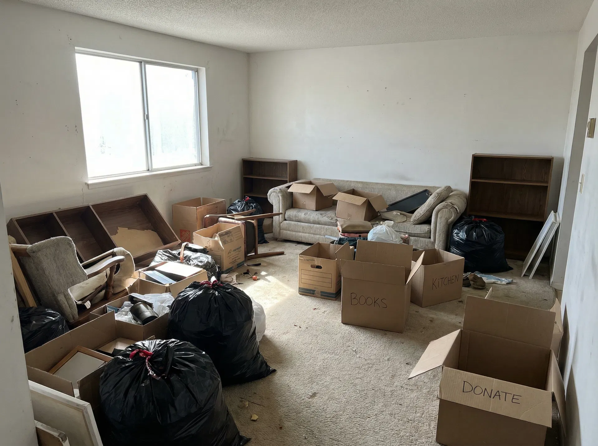 Before: Apartment Cleanout - CLE Junk Removal Cleveland OH