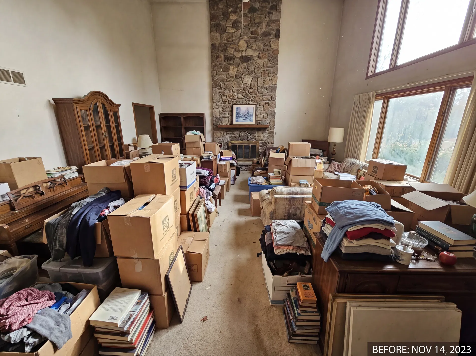 Before: Estate Cleanout - CLE Junk Removal Cleveland OH