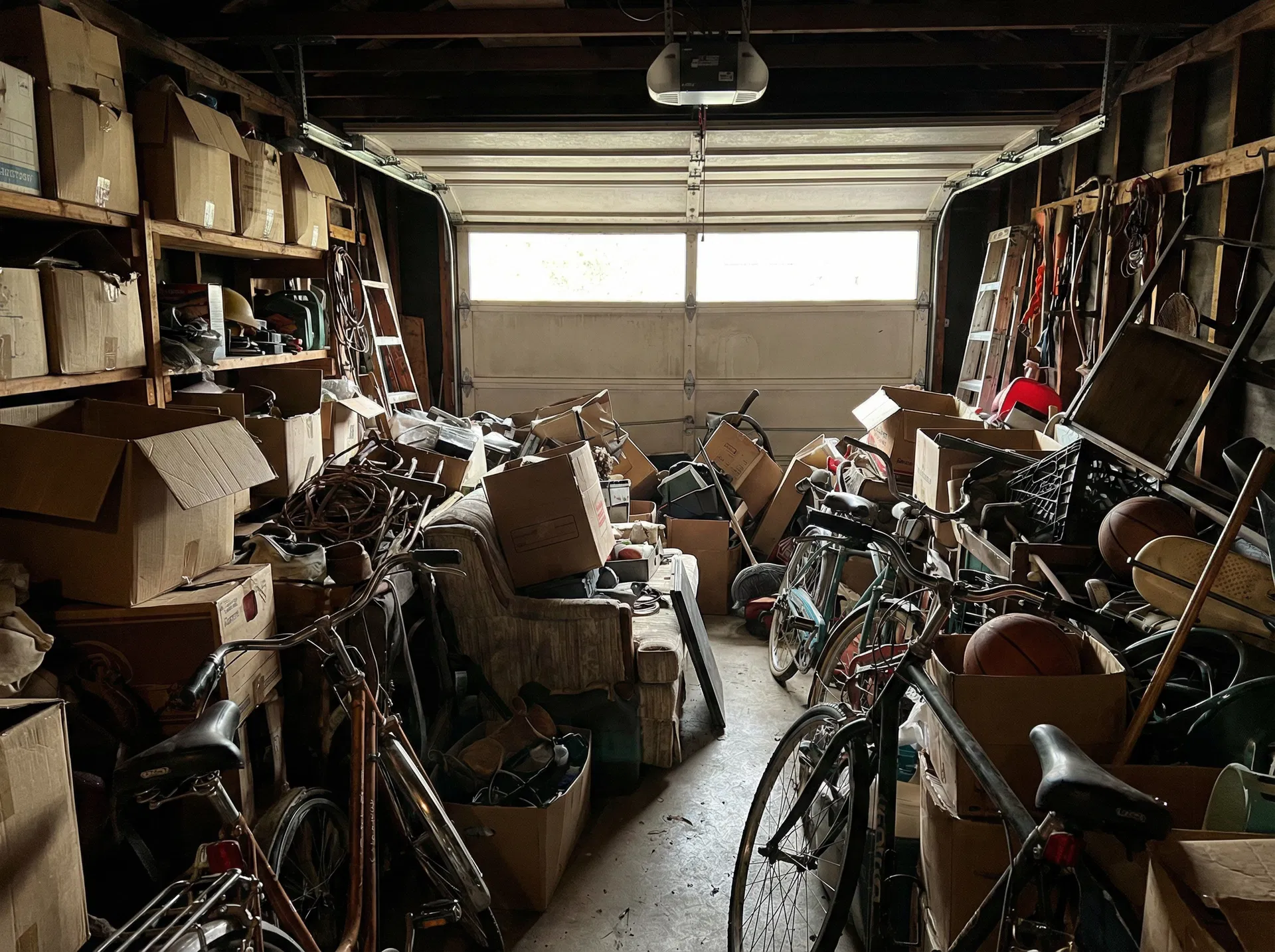 Before: Garage Cleanout - CLE Junk Removal Cleveland OH