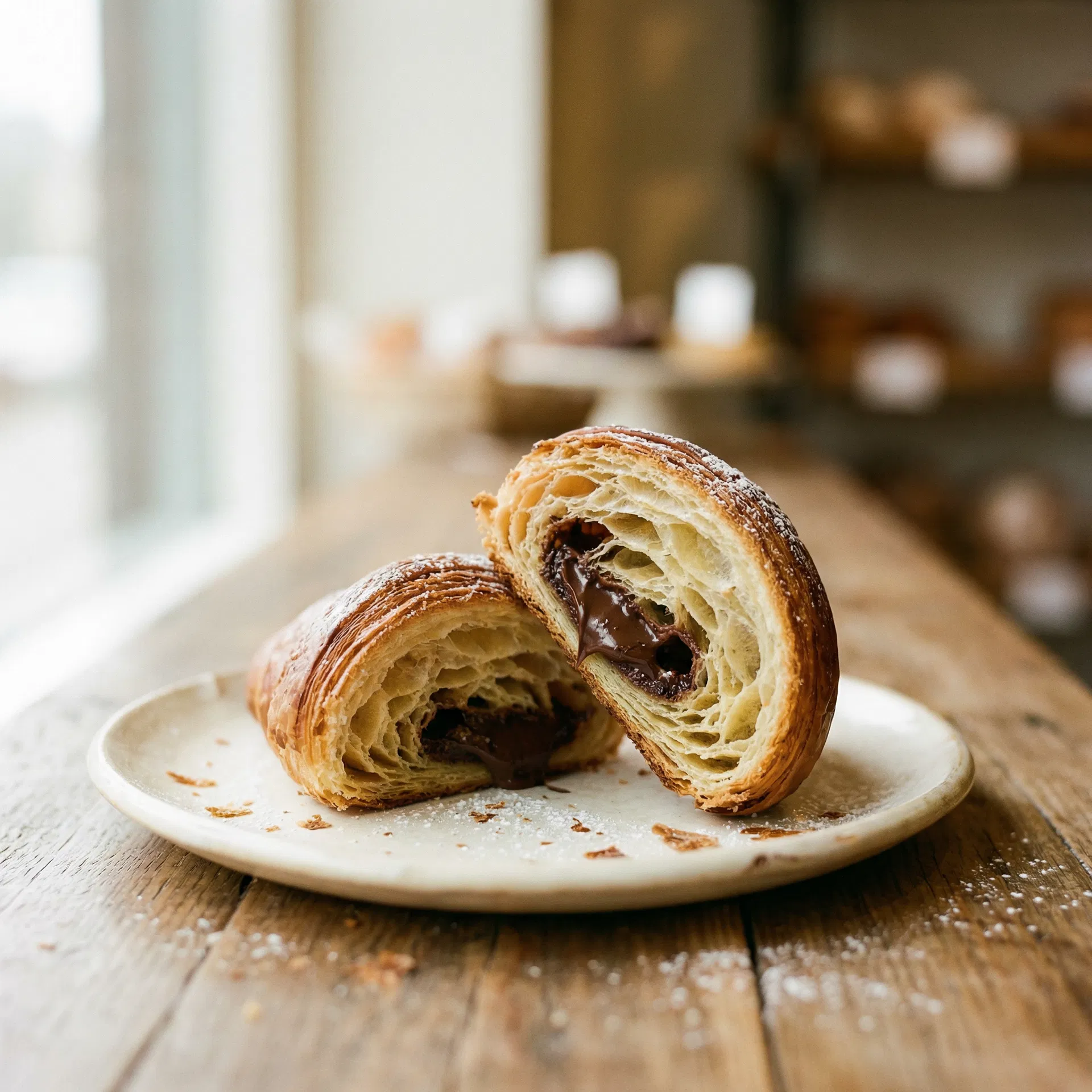 Čokoládový croissant