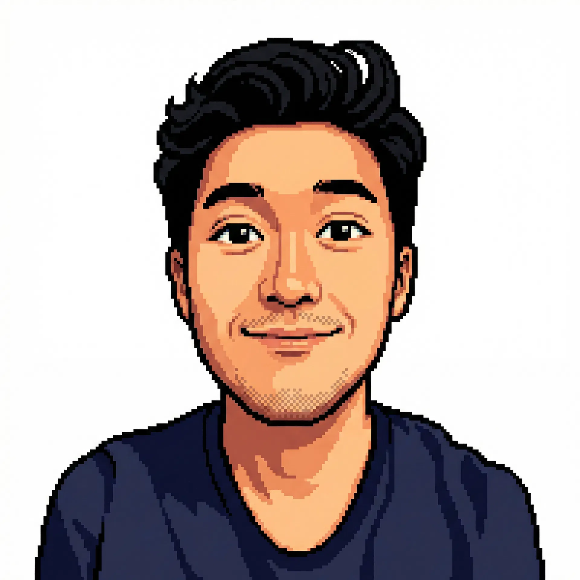 Marcus — pixel art portrait