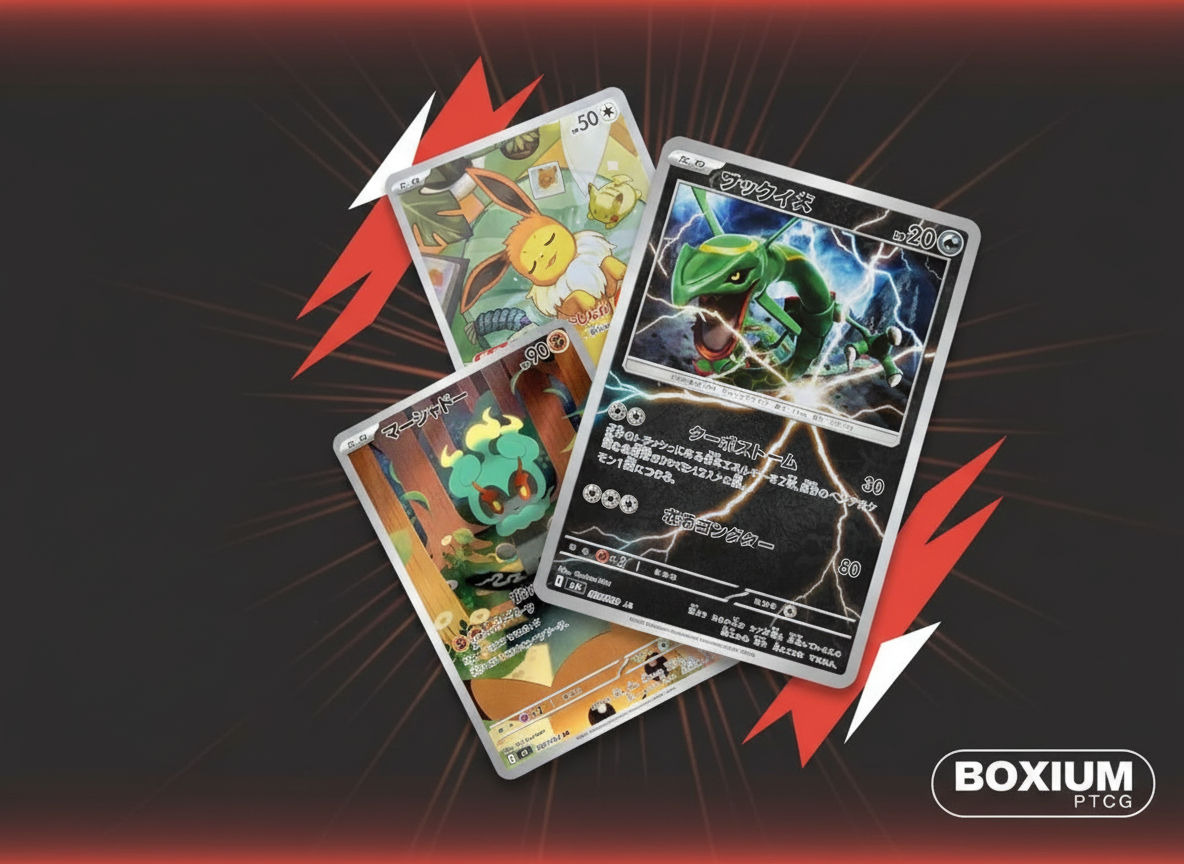 Boxium PTCG 市場快訊：新手收藏家必看！寶可夢卡牌入門全攻略引領市場新趨勢