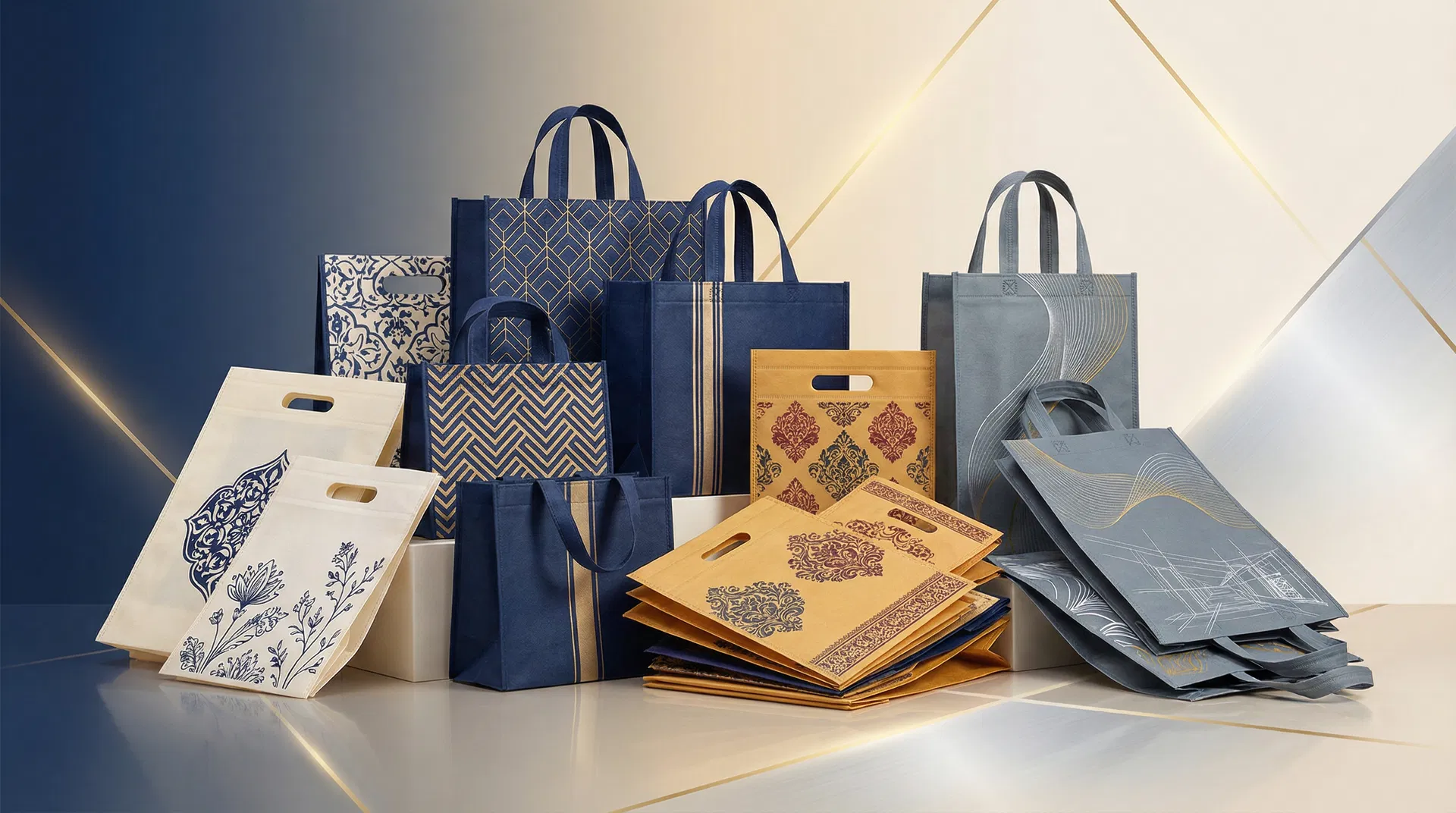 Premium non-woven bags for retail - Prime Packaging supplier India