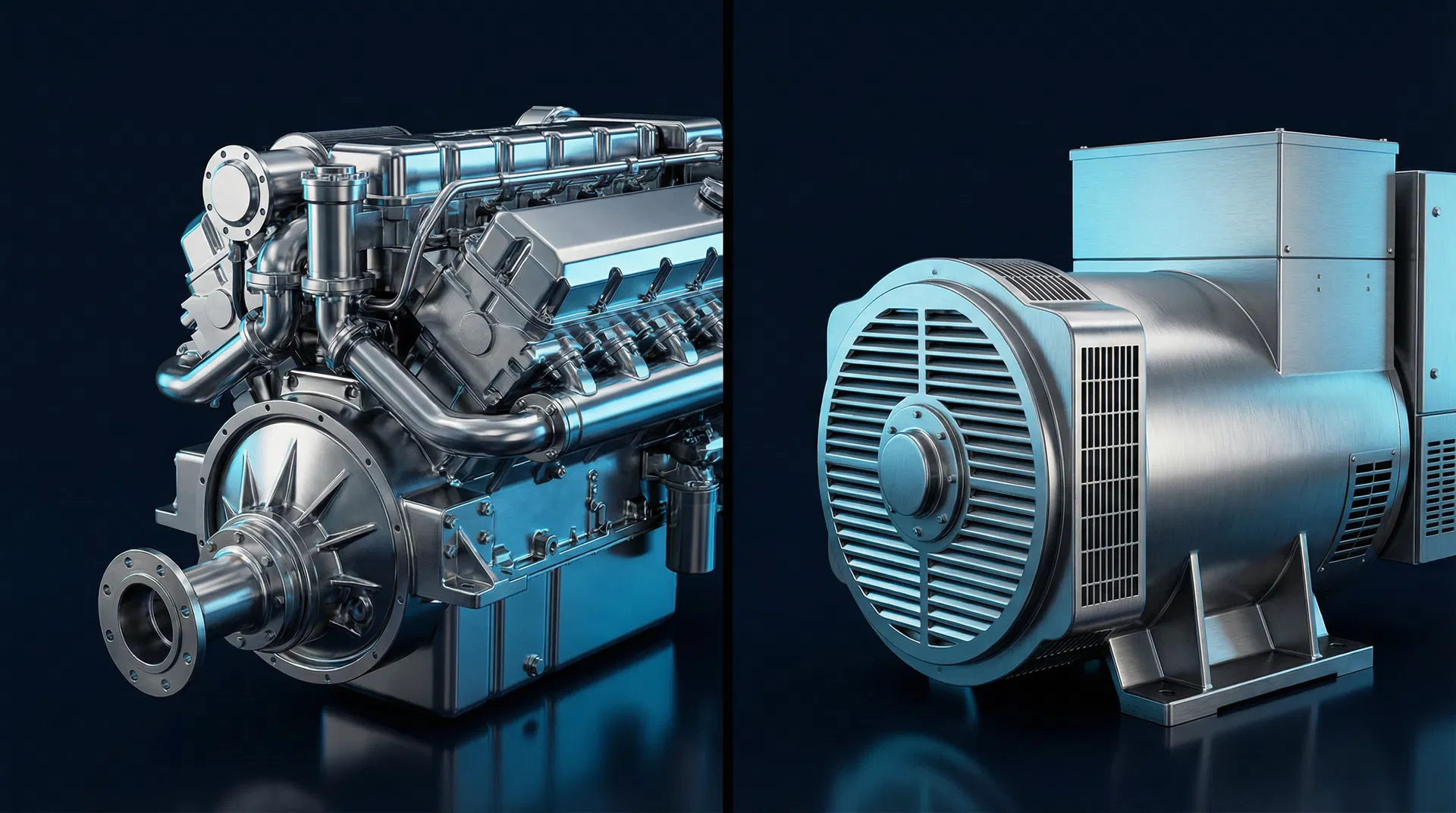 Motores náuticos e geradores