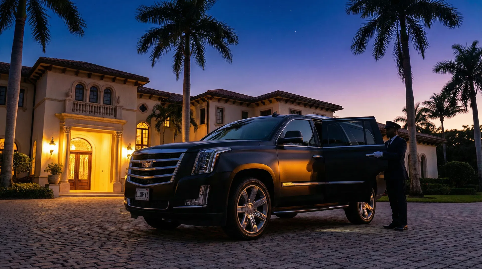 Elite Black Truck Chauffeur Service