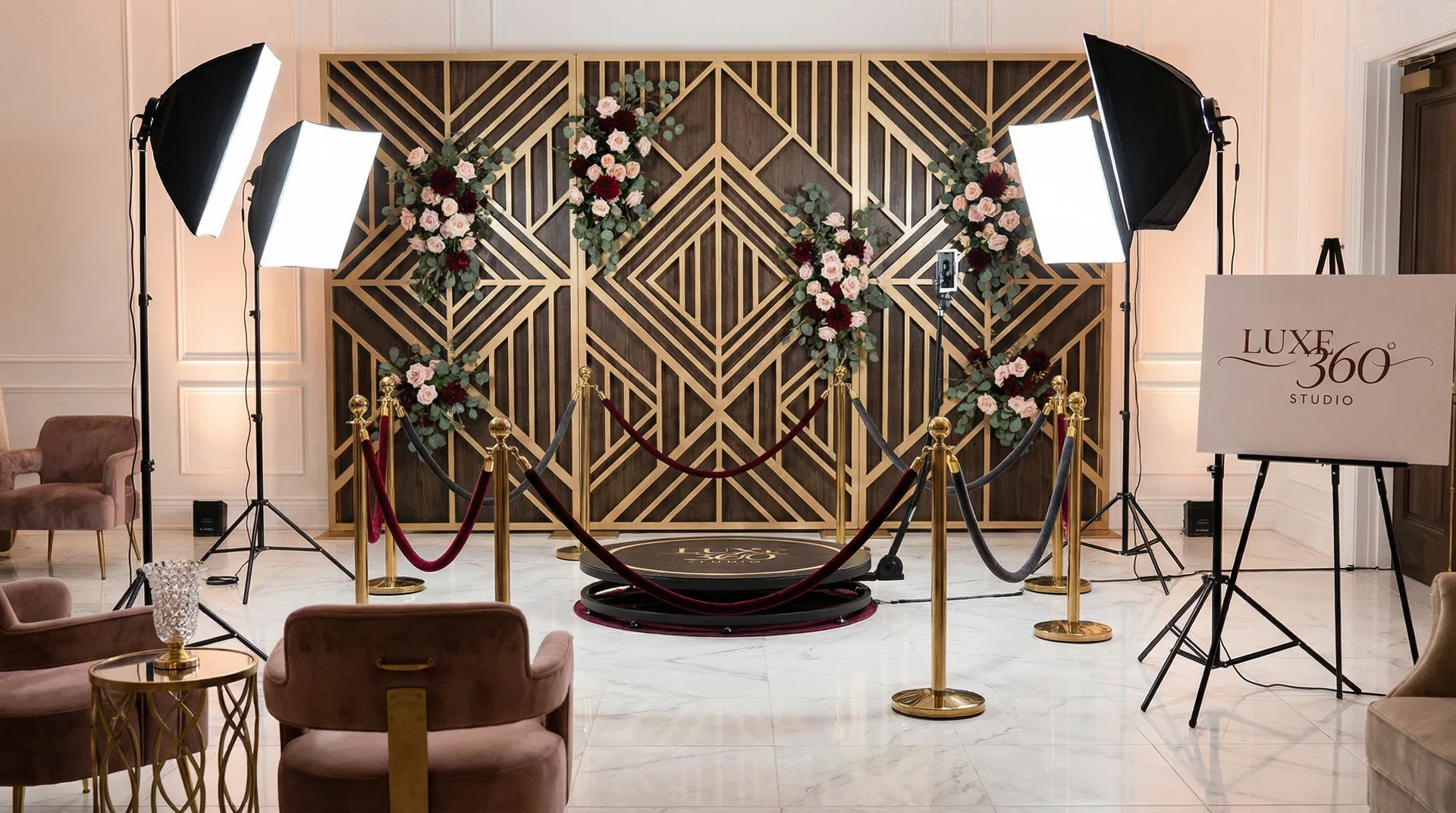 Professional Booth Setup