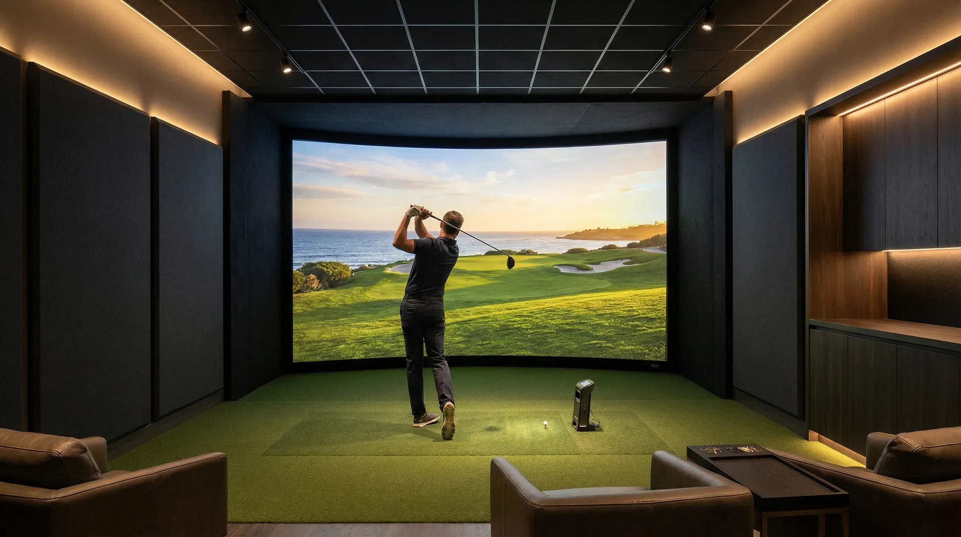 Golf Simulators: Design, Technology, and Professional Installation