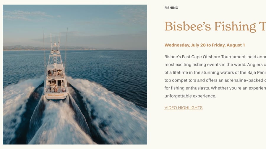 Bisbee's East Cape Offshore Tournament