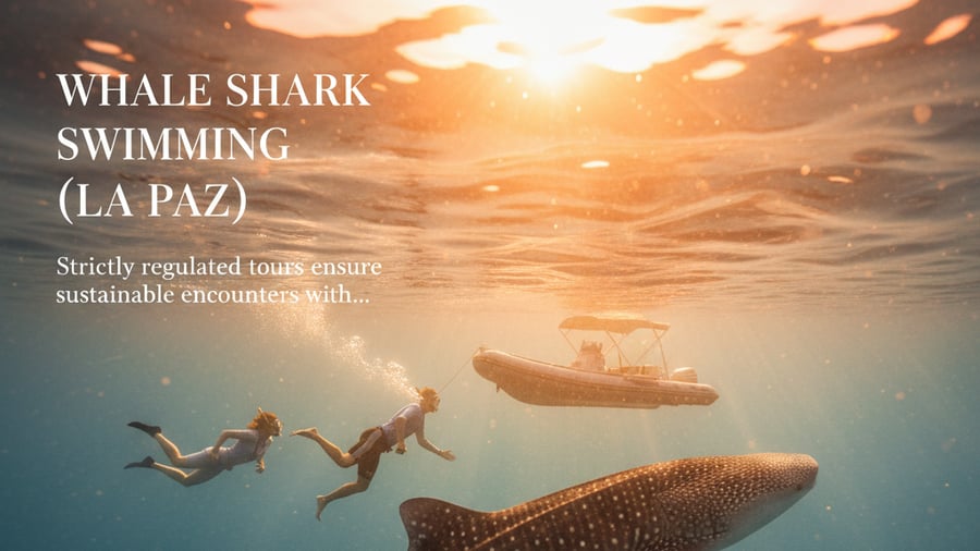 Whale Shark Swimming (La Paz)