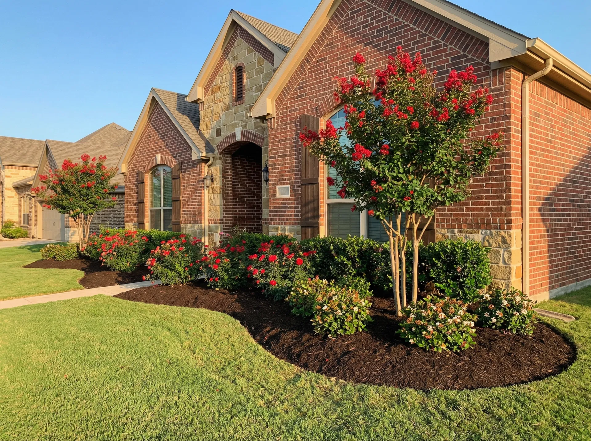 Lawn care work in Collin County 2