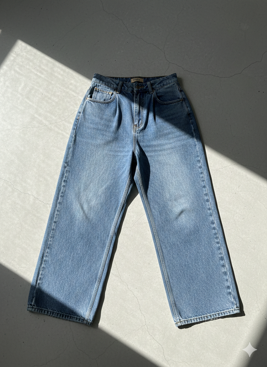 CONTINUE JEANS OVER SIZED BAGGT FIT DBG/4