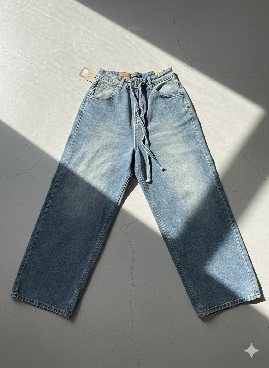 CONTINUE JEANS OVER SIZED BAGGY FIT DBG/5