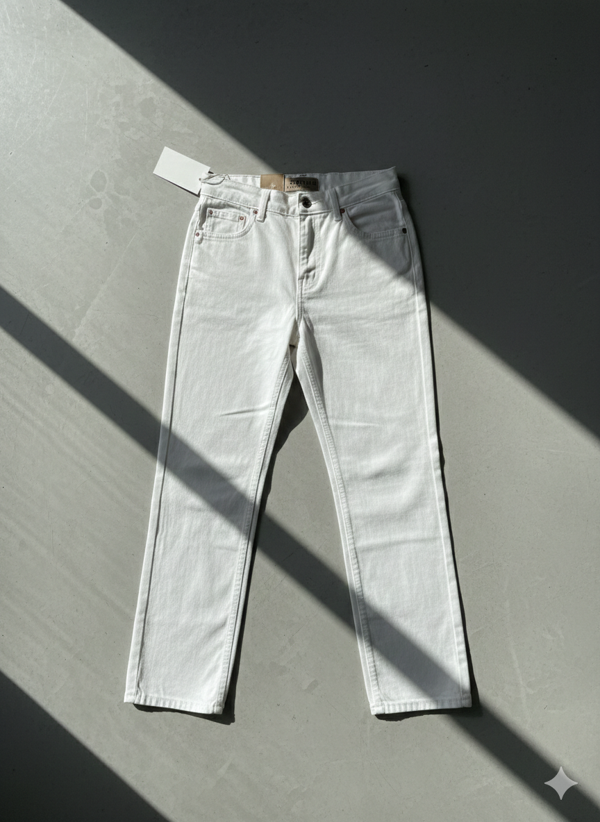 CONTINUE JEANS STRAIGHT FIT SRN/WH