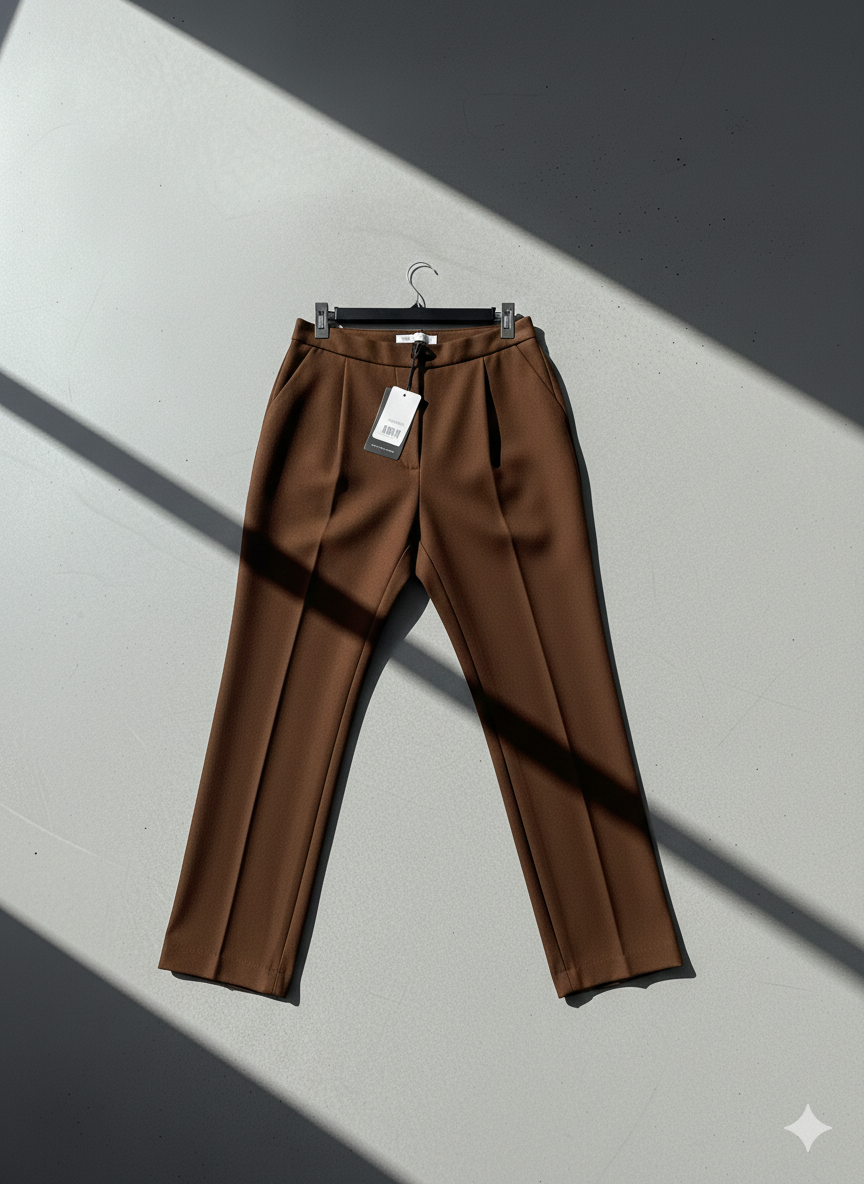 WMN'S PANTS ZARA CUT CAMEL