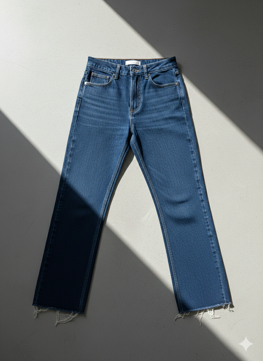 WMN'S STRAIGHT CUT JEANS 503DL-11