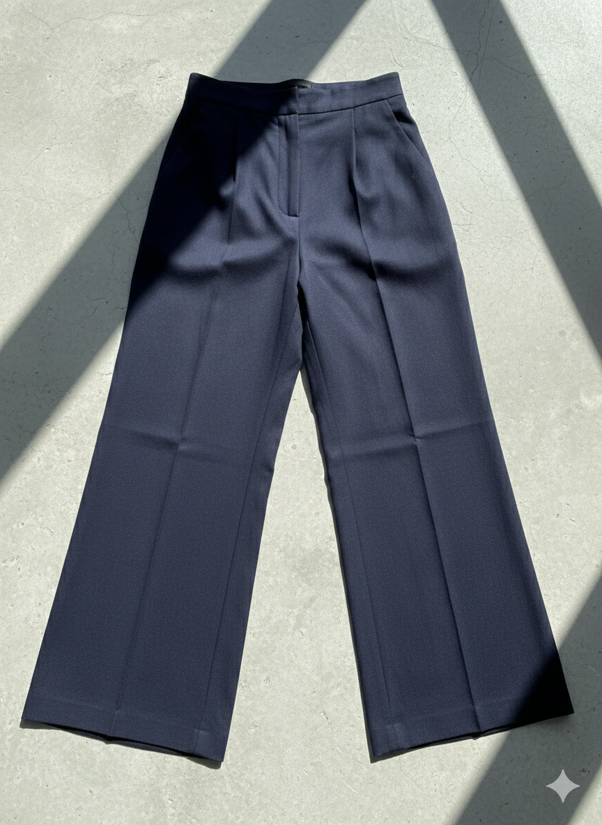 WMN'S WIDE LEG BLUE NAVY 26021