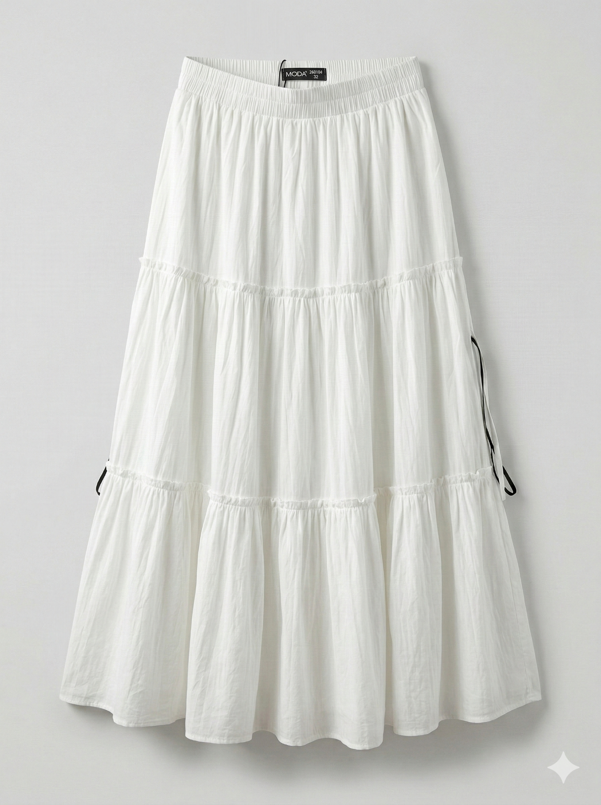 LONG SKIRT WHIT 26010