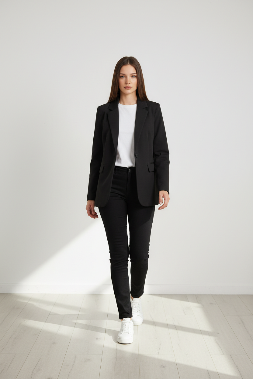 CLASSIC BLAZER BLACK 26020