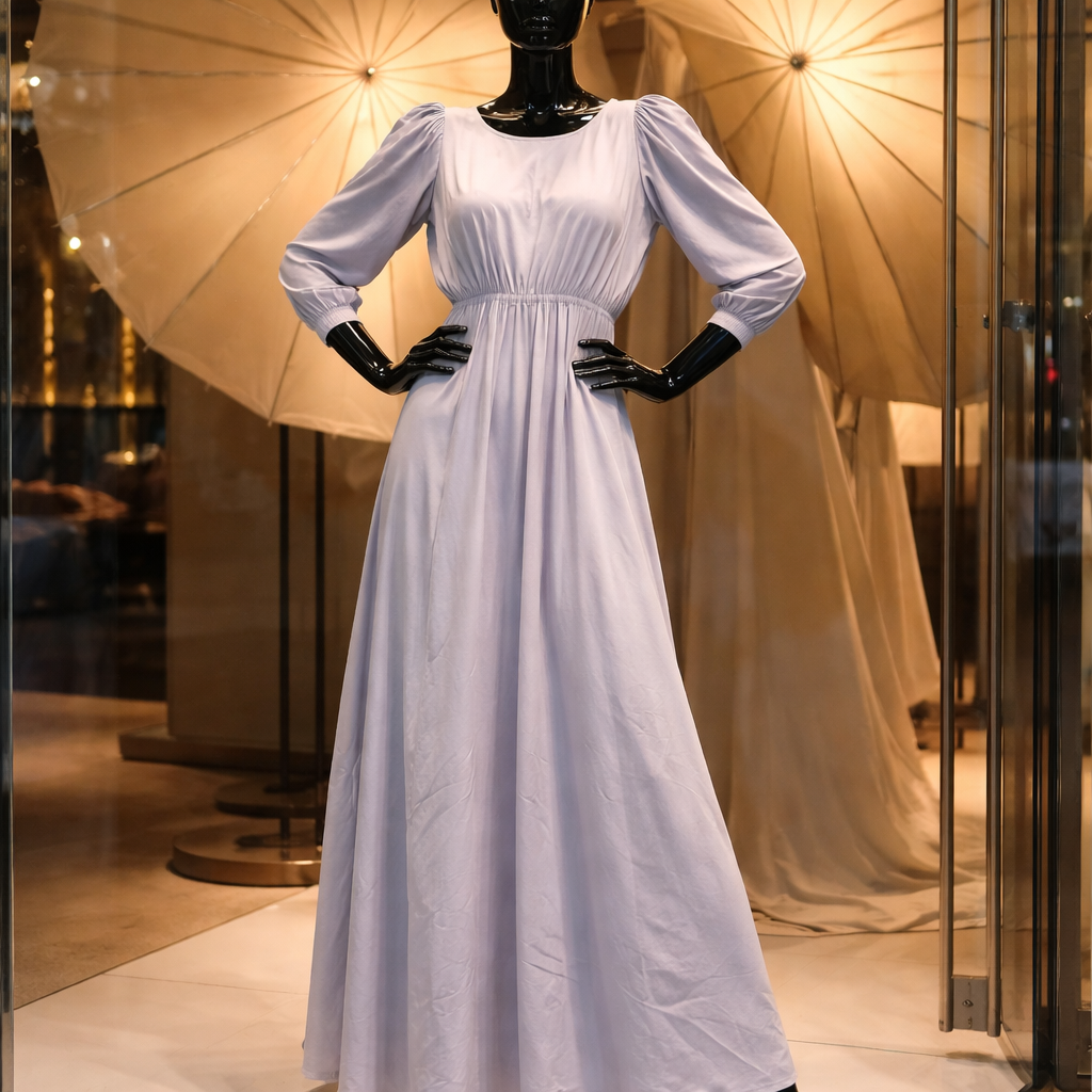 WMN’S LONG DRESS PURBIE 26157