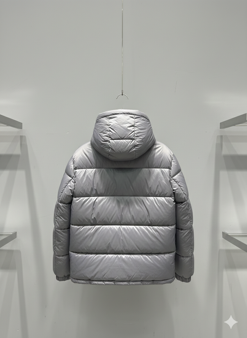 PRADA PUFFER JACKET – GREY 2