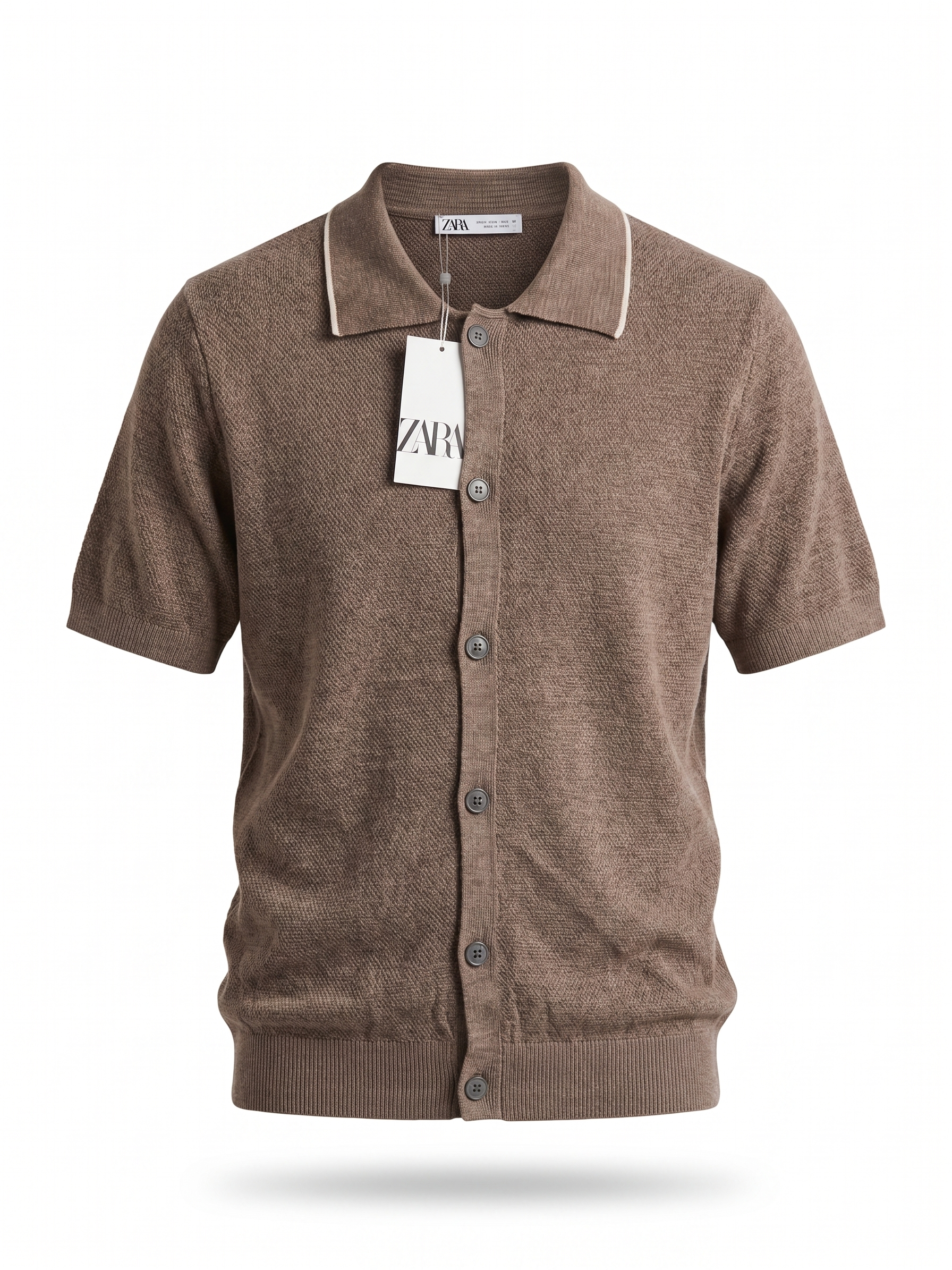 Zara Men’s Knit Wear-Brown