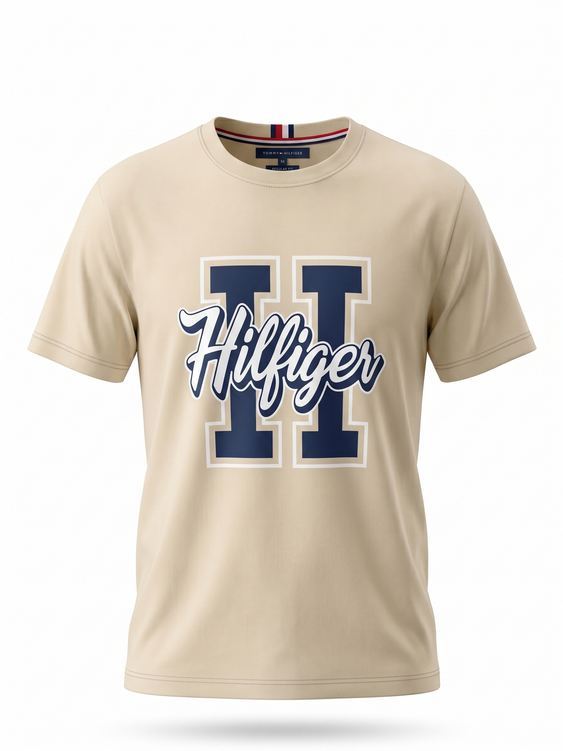 Tommy Hilfiger Graphic T-Shirt – Beige