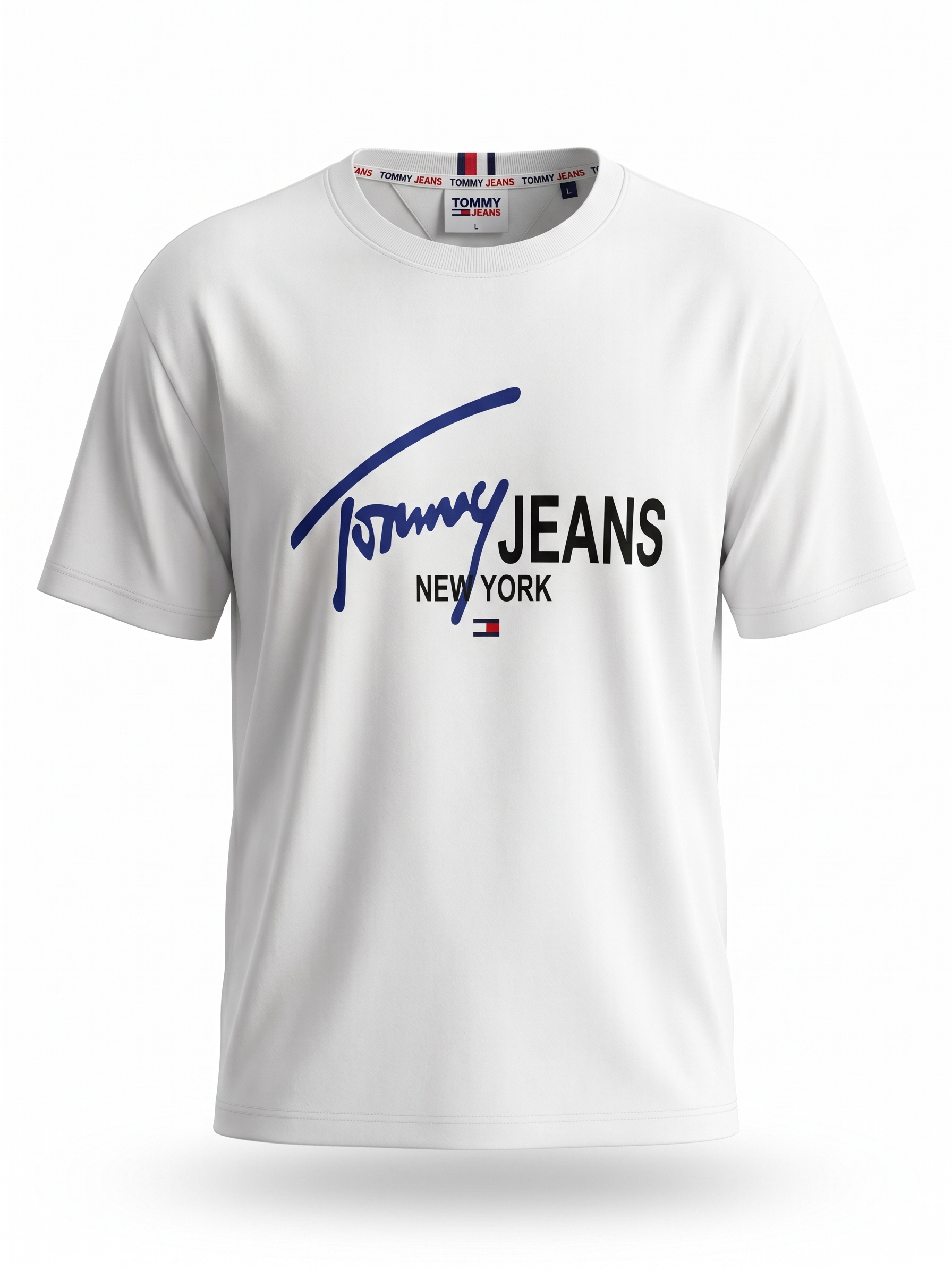 Tommy Jeans Graphic Logo T-Shirt – White