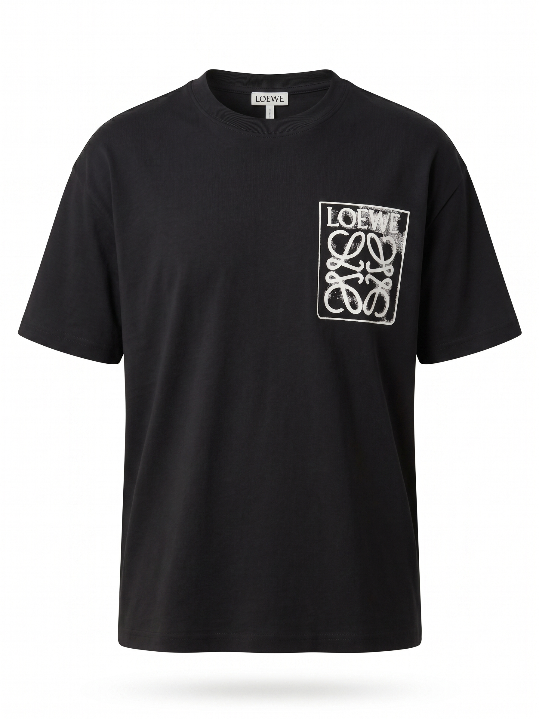 LOEWE Graphic Logo T-Shirt – Black