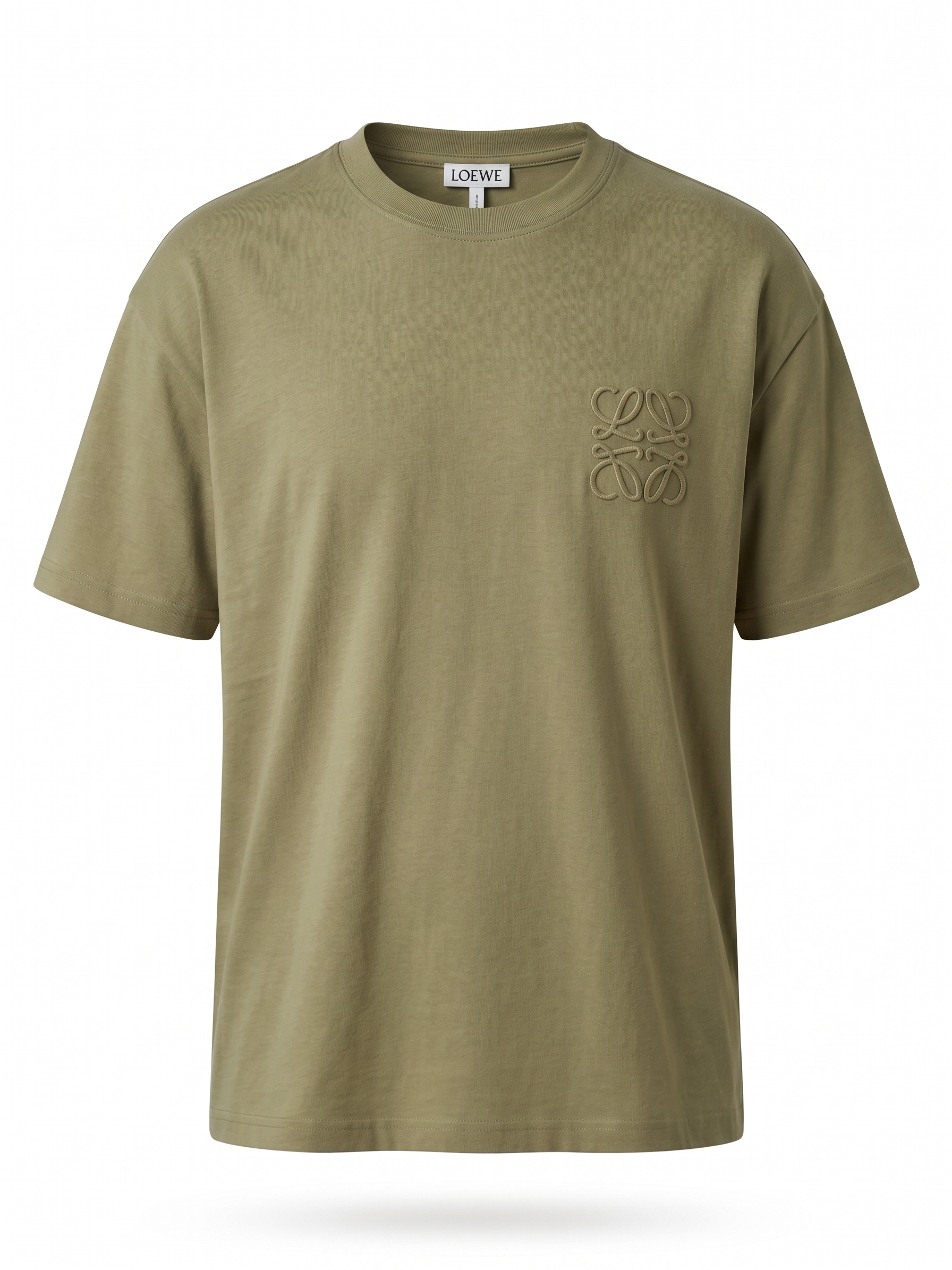 LOEWE Anagram T-Shirt – Olive Green
