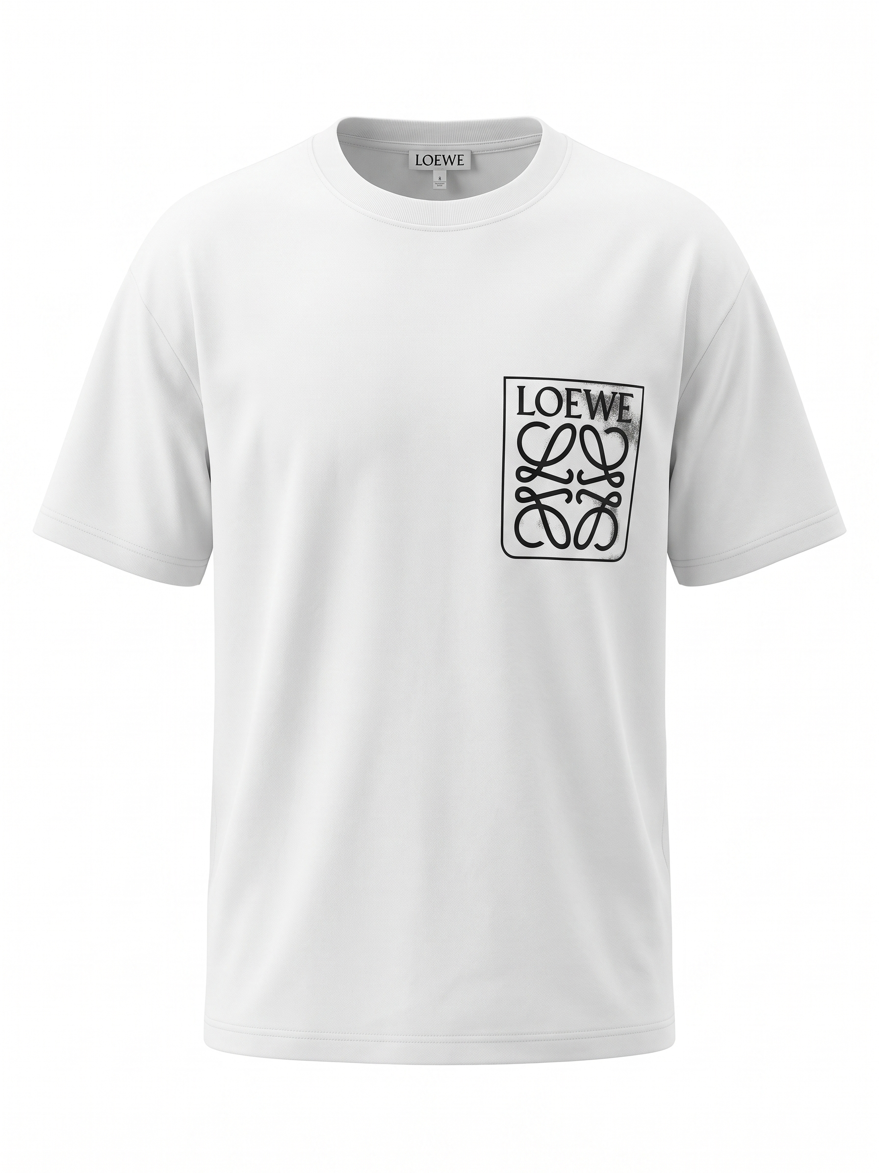 LOEWE Logo Graphic T-Shirt – White