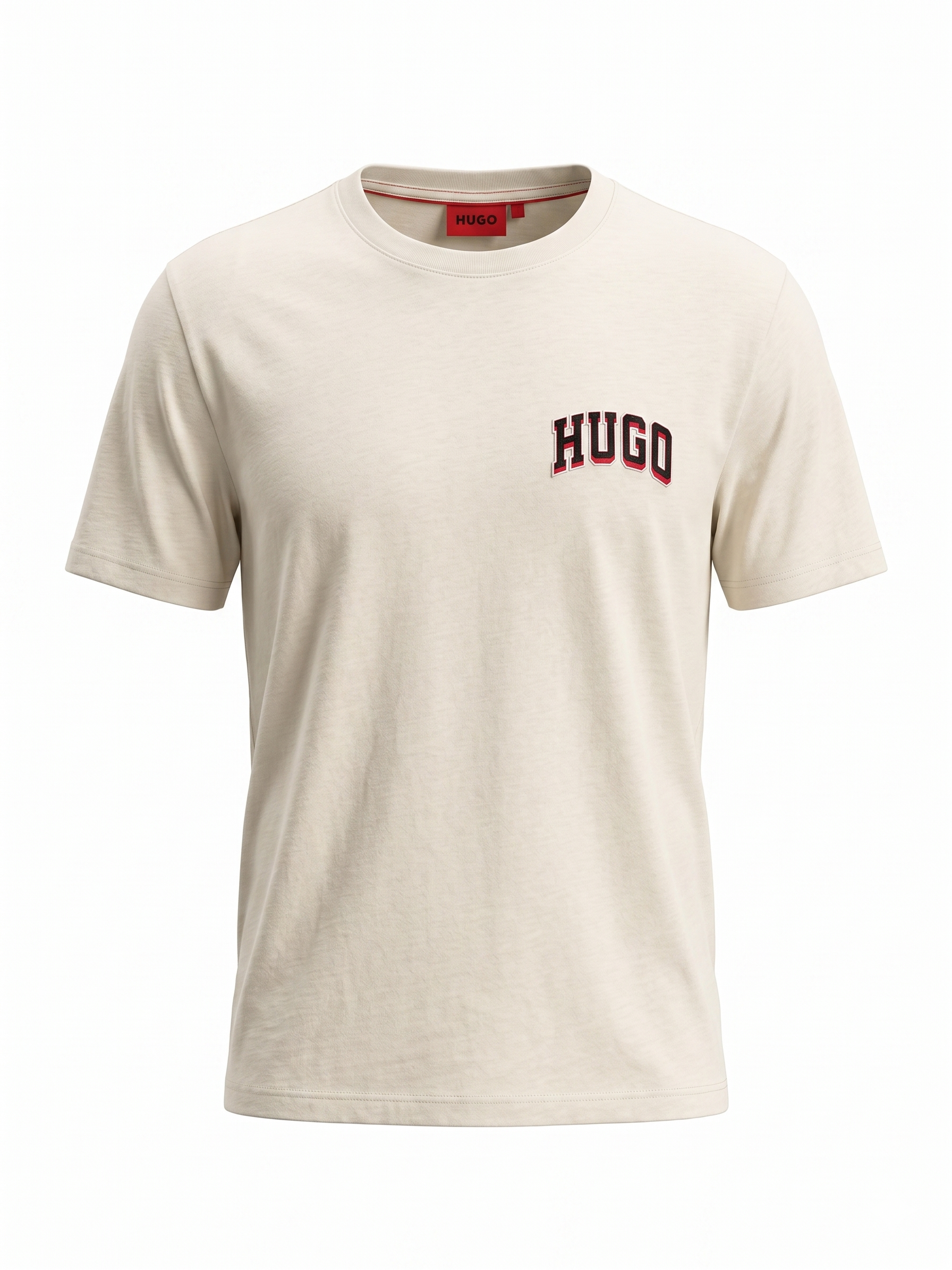 HUGO Logo T-Shirt – Beige
