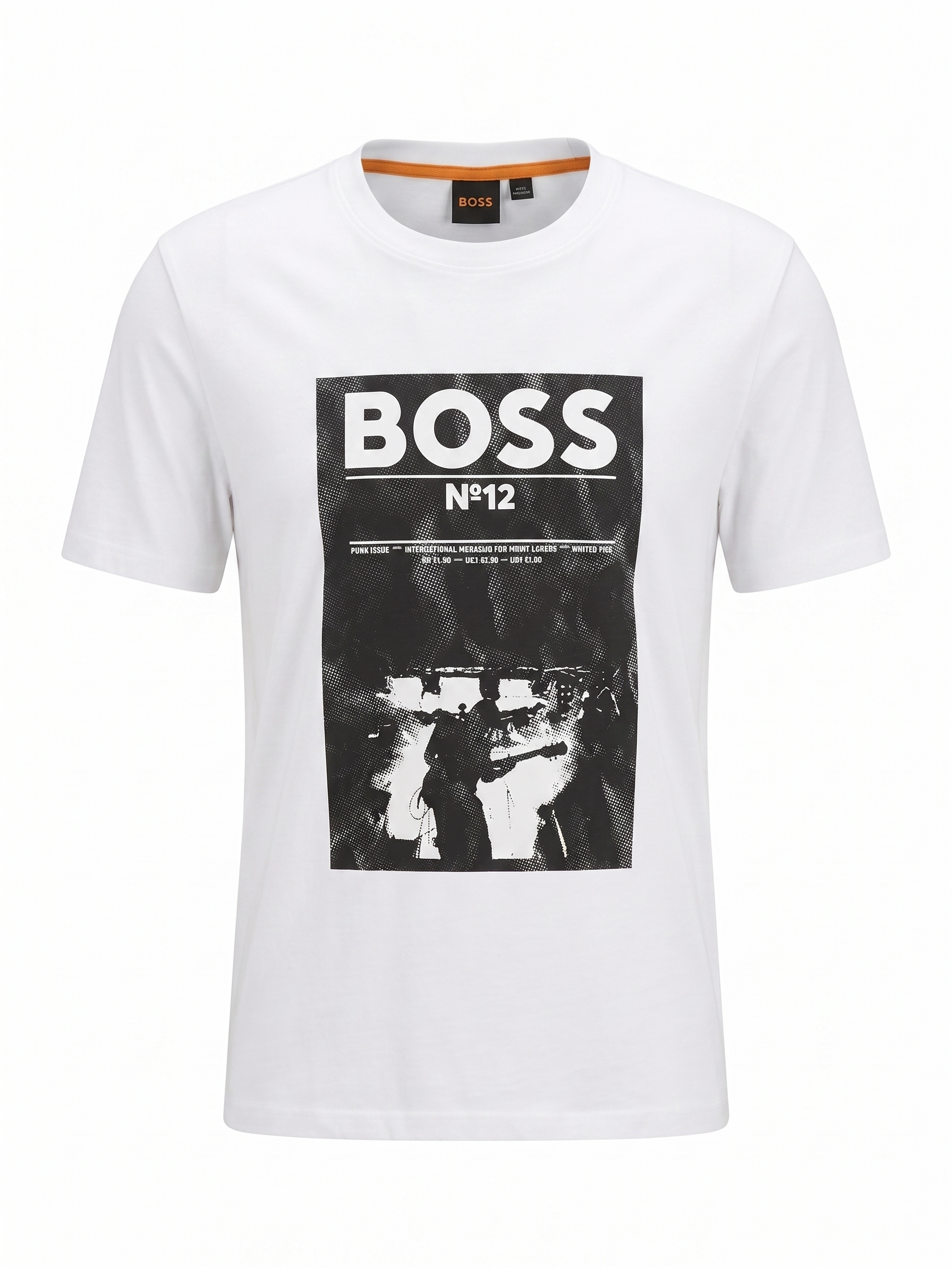 BOSS Graphic Print T-Shirt – White