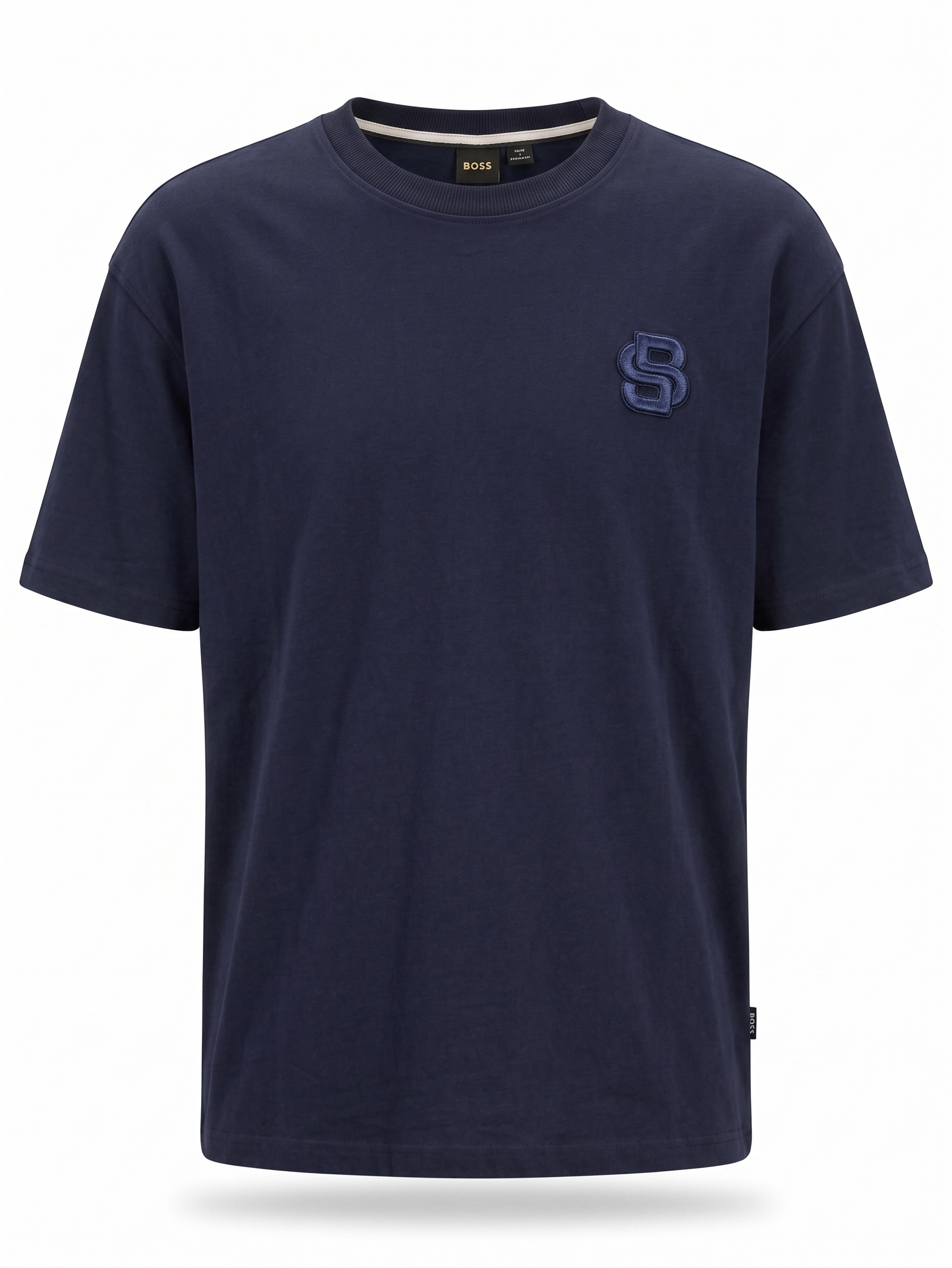 BOSS Minimal Logo T-Shirt – Navy