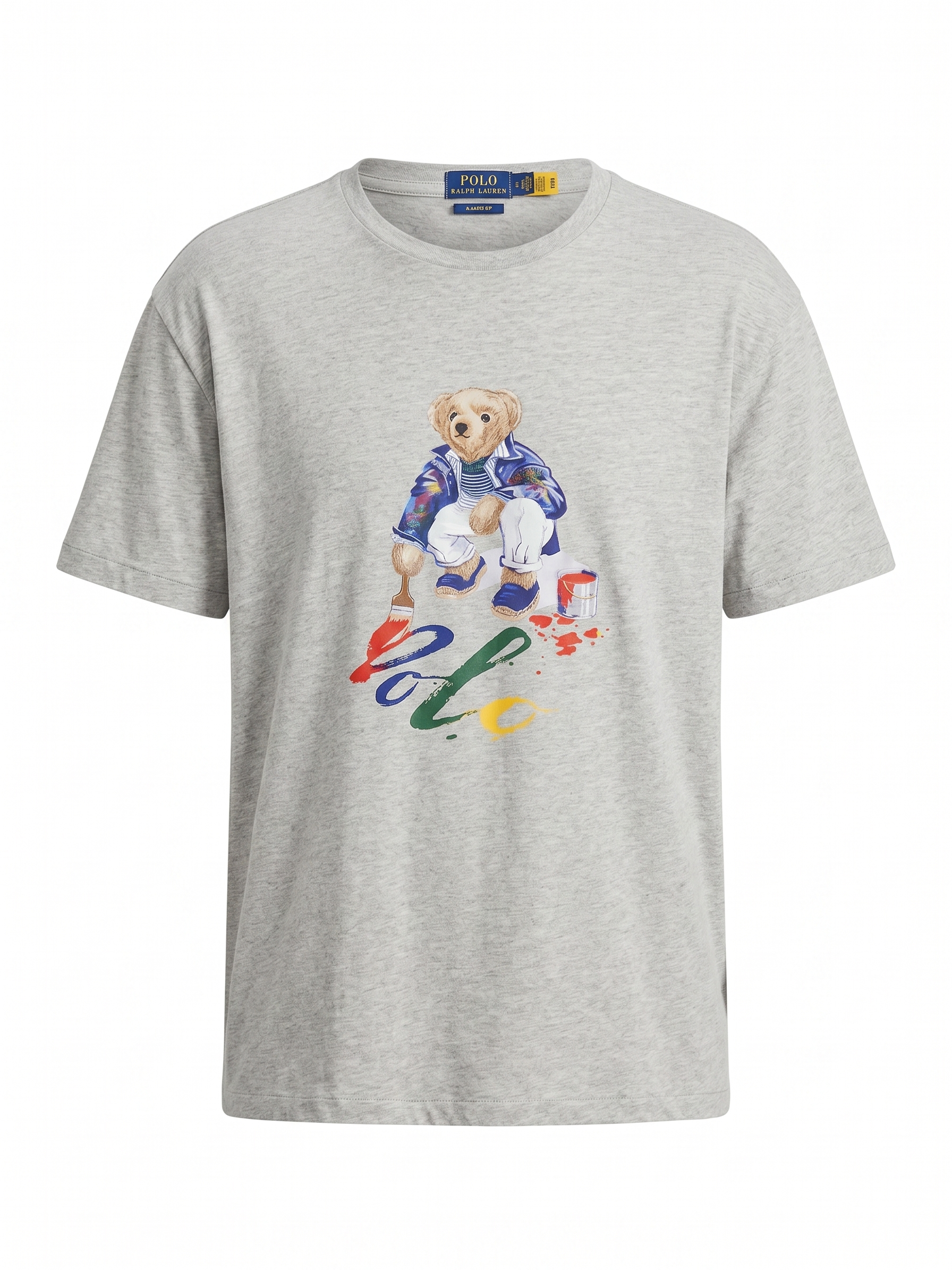 Polo Ralph Lauren Bear Graphic T-Shirt – Grey