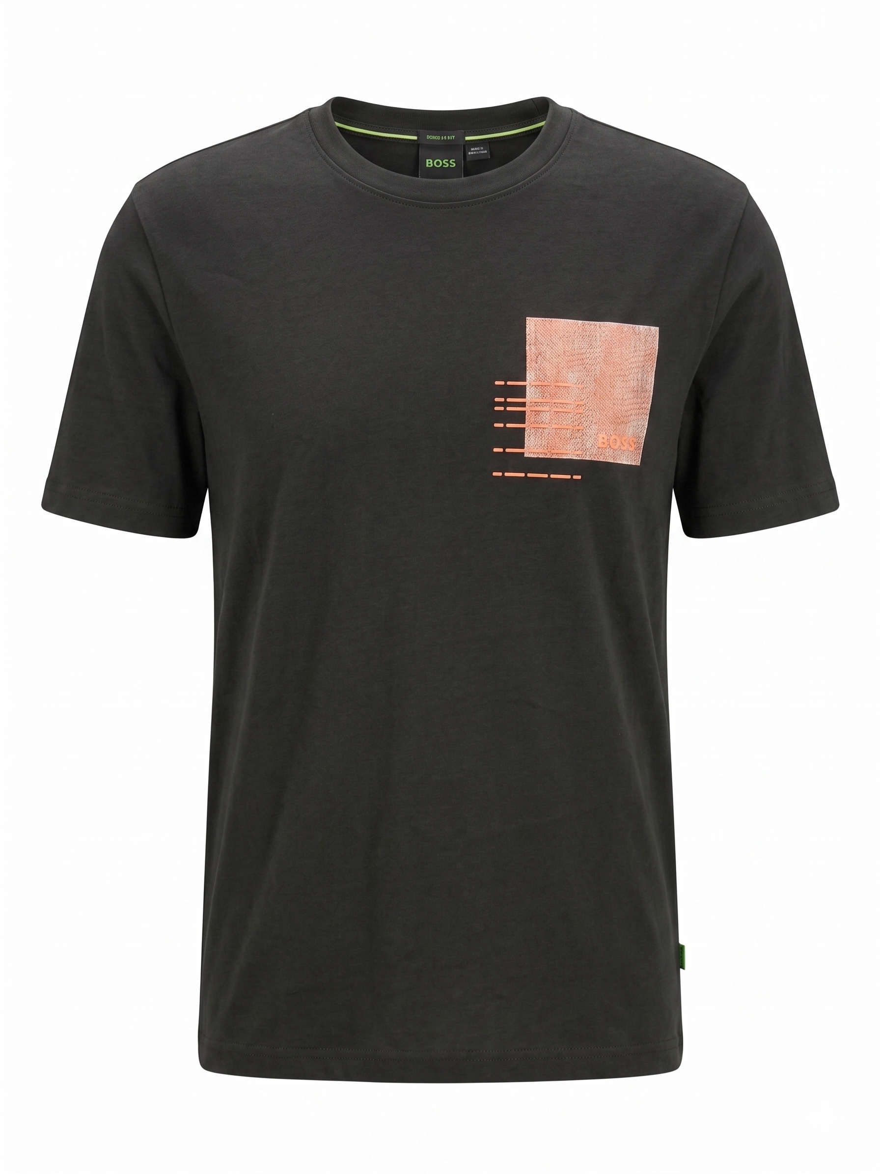 BOSS Graphic Print T-Shirt – Dark olive