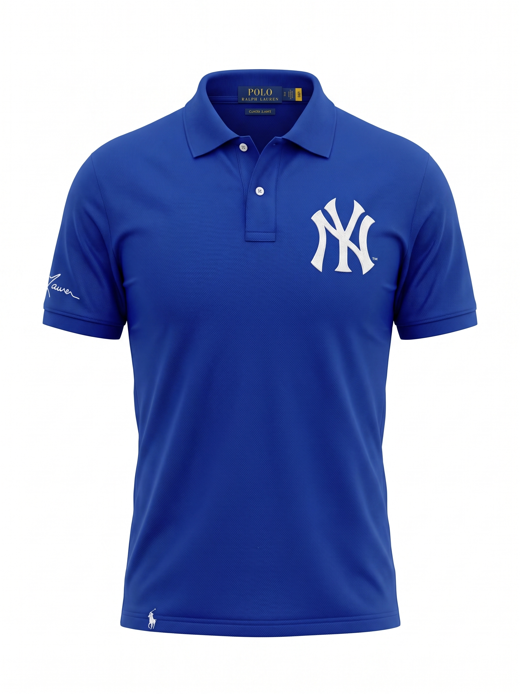 Polo Ralph Lauren NY Logo Polo Shirt – Royal Blue