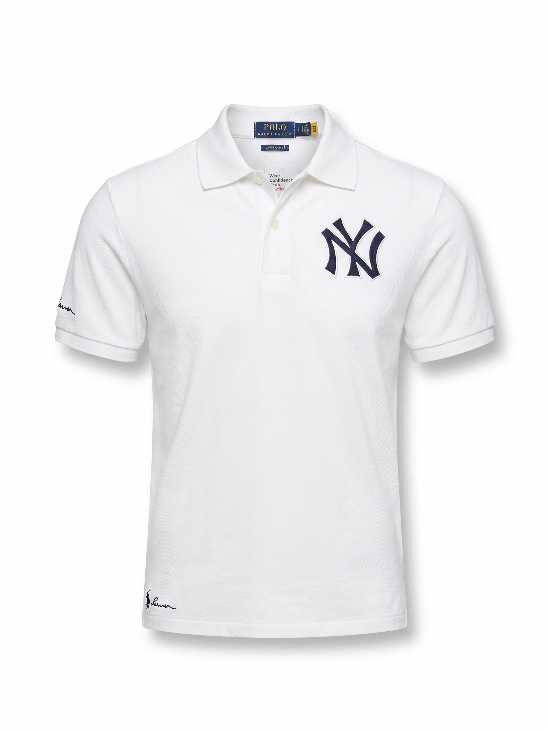 Polo Ralph Lauren NY Logo Polo Shirt – White