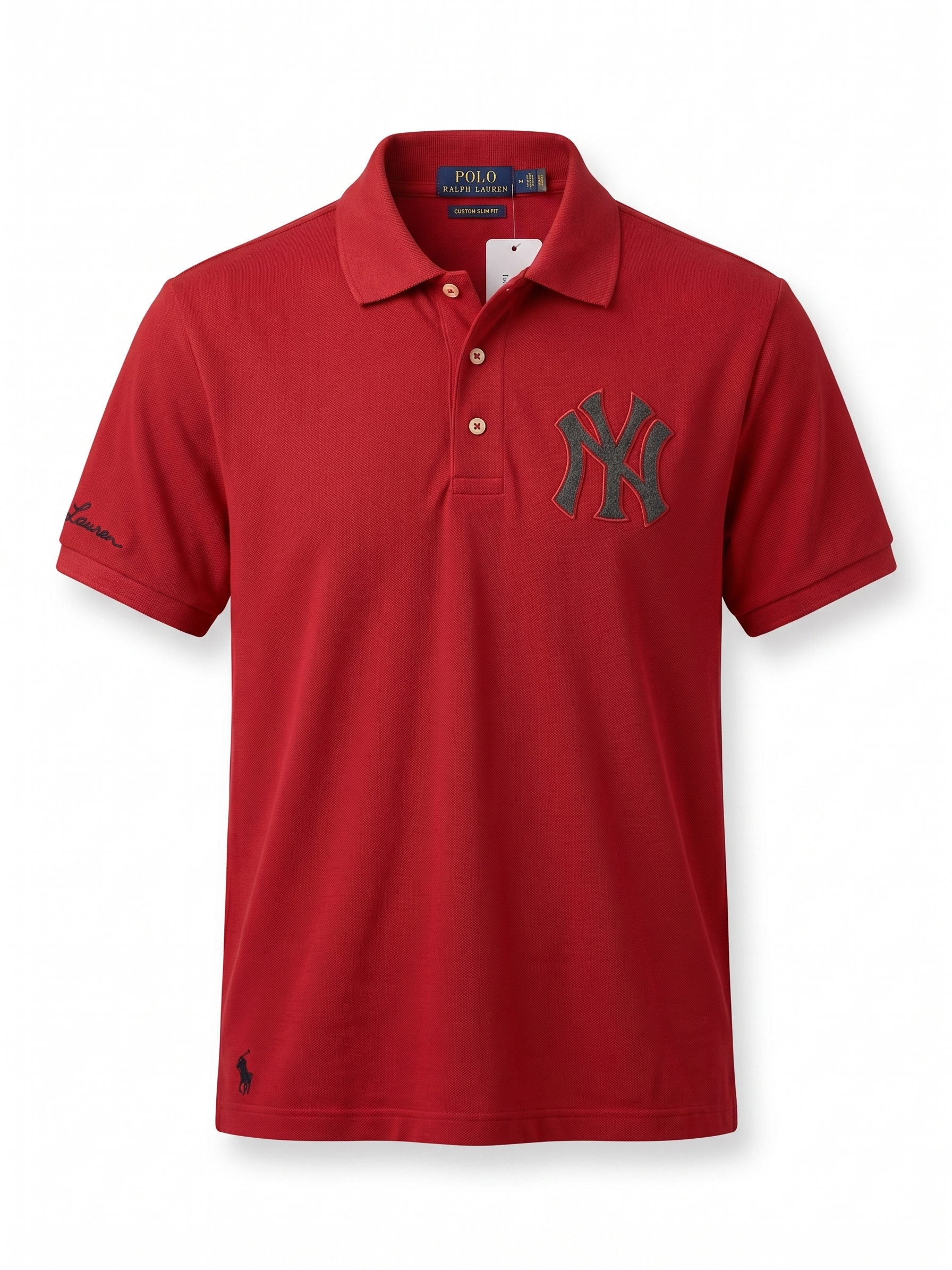 Polo Ralph Lauren NY Logo Polo Shirt – Red