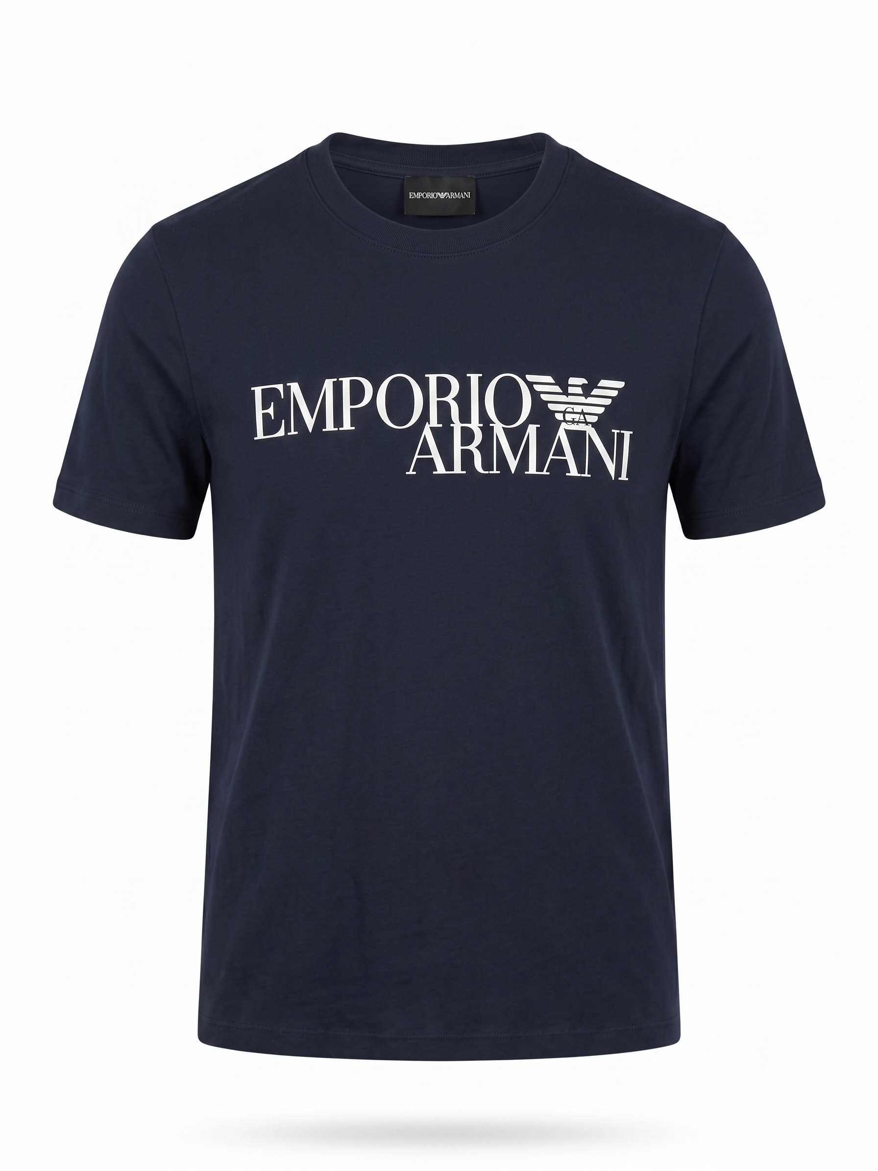 Emporio Armani Logo T-Shirt – Navy Blue