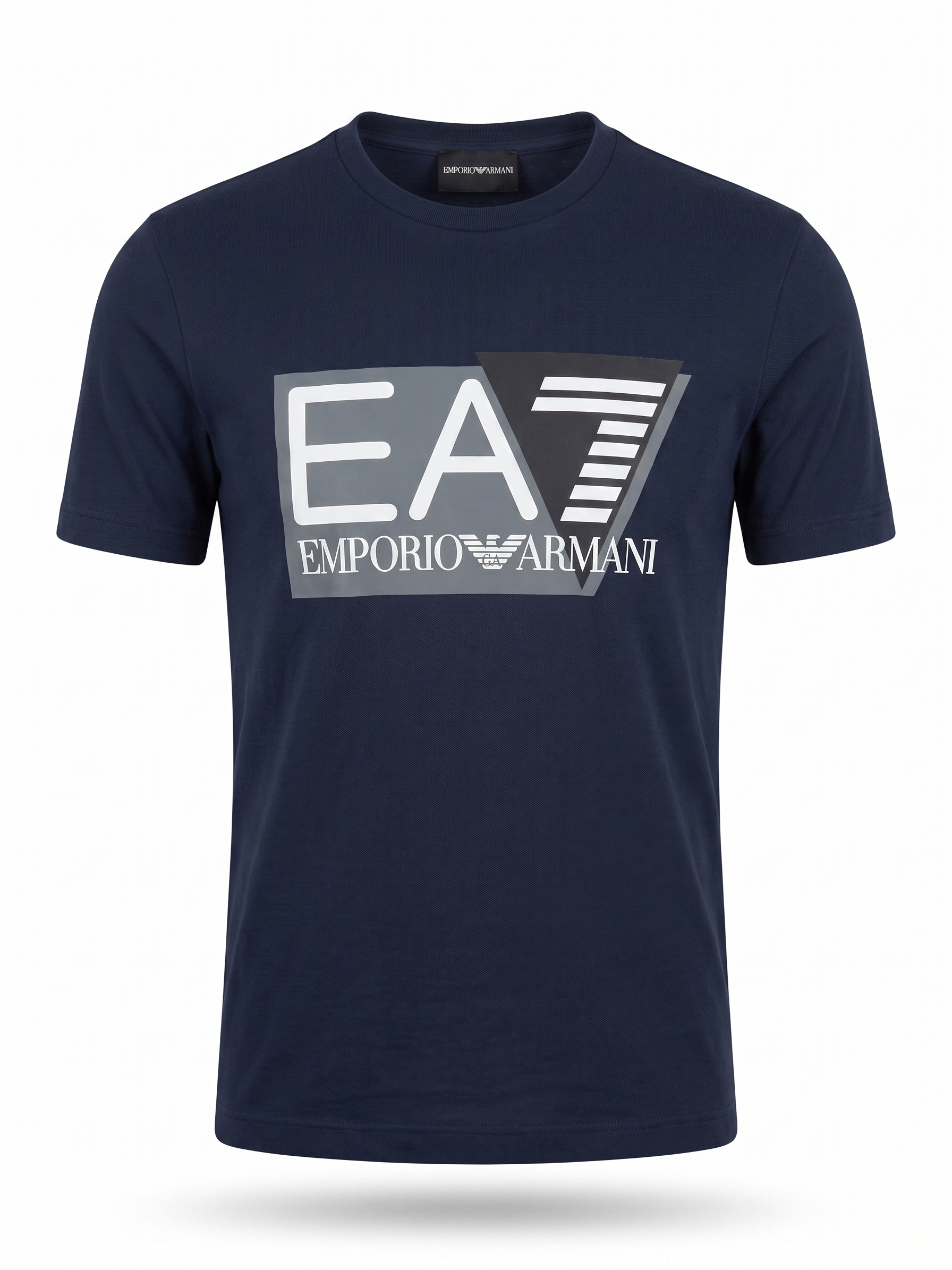 Emporio Armani EA7 Logo T-Shirt – Navy Blue