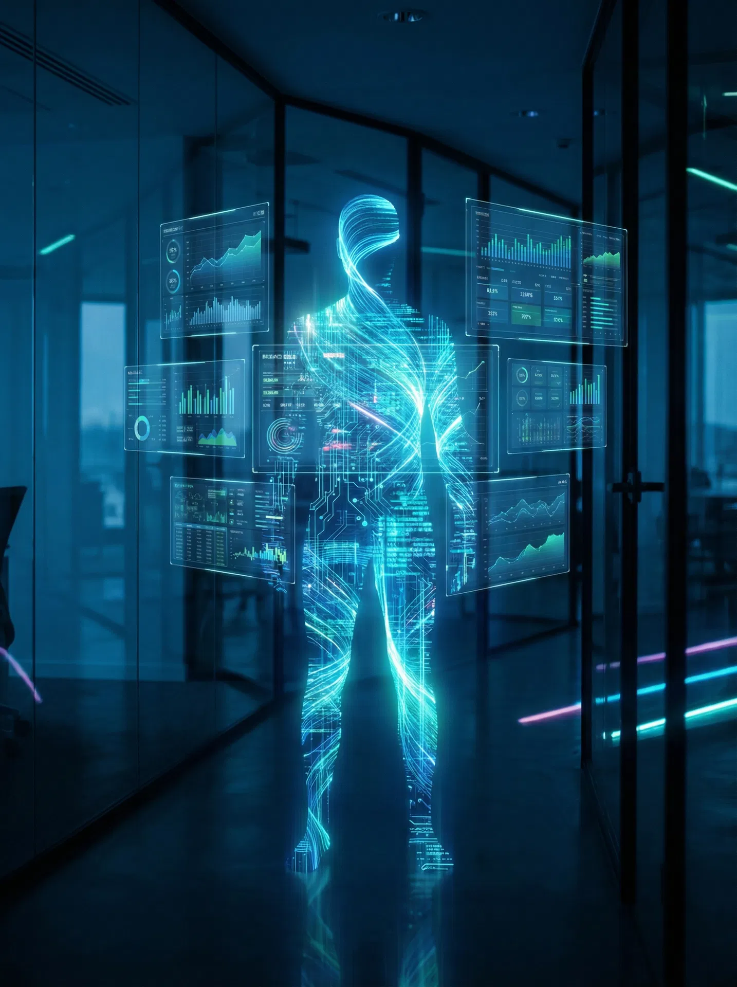 数字职工 AI 实体