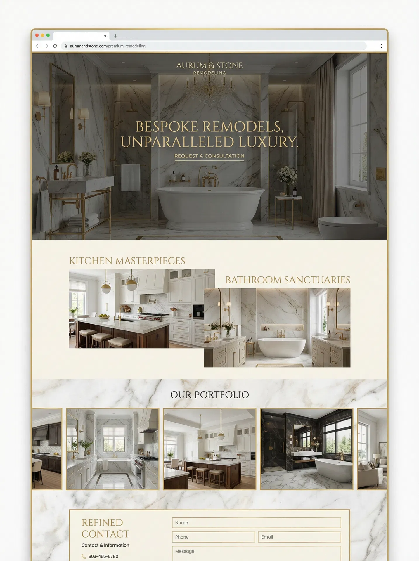 Luxury Marble template