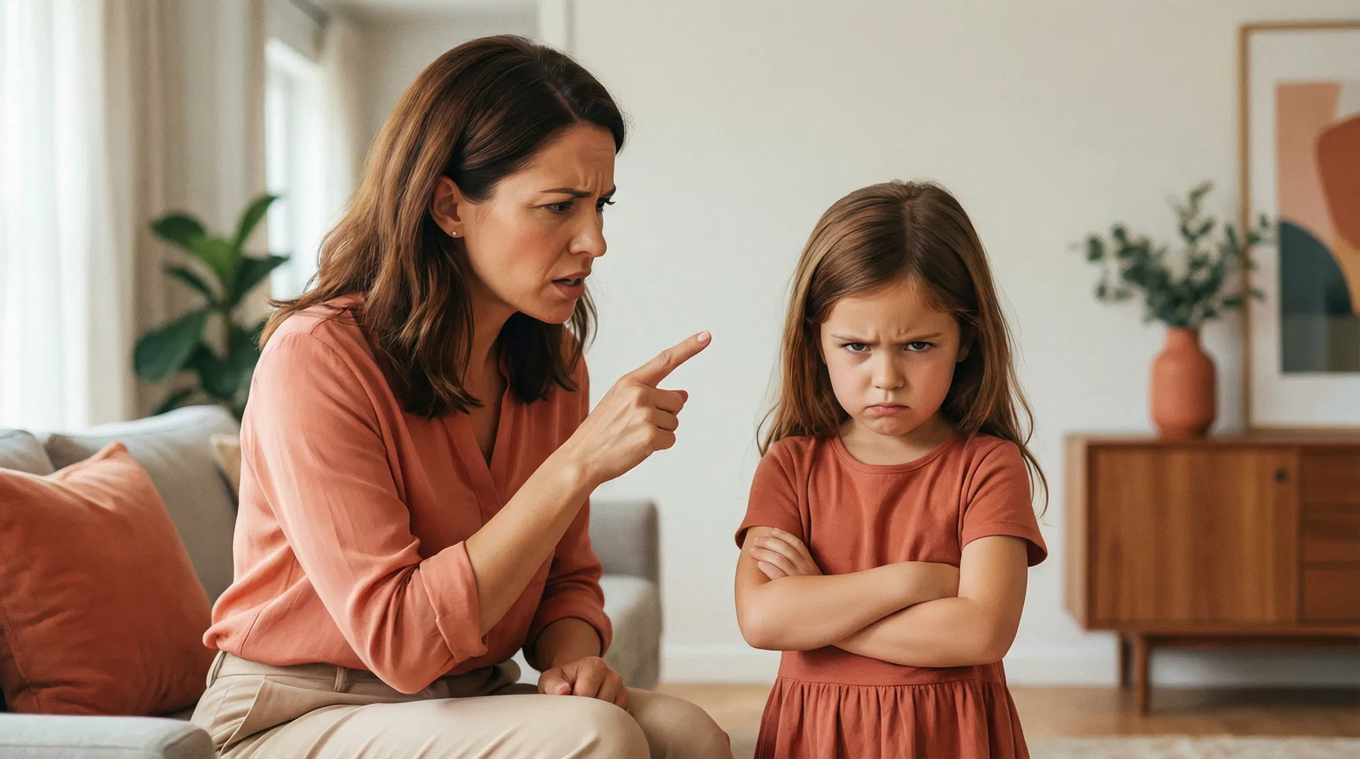Madre e hija en conflicto - Dolor del cliente