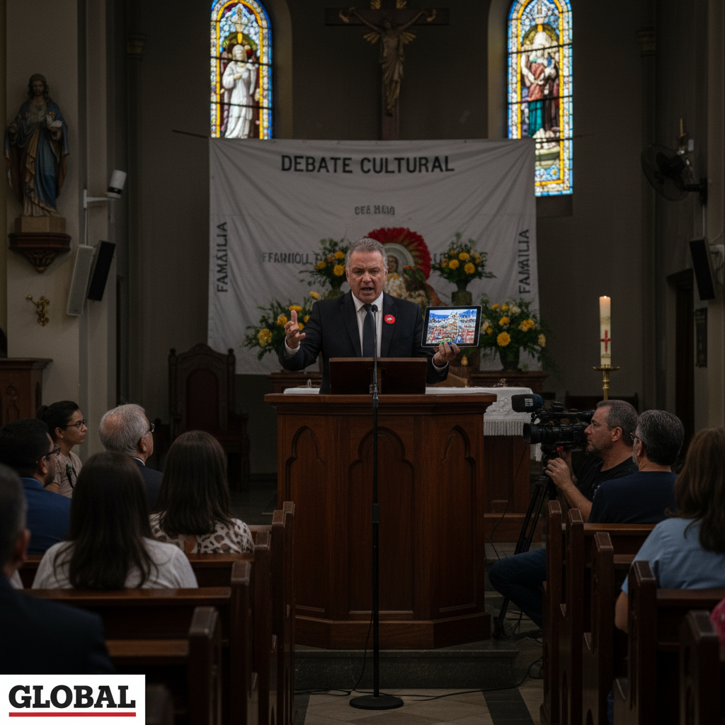 Pastor ligado ao PT critica escola de samba por ironia com famílias e reacende debate cultural