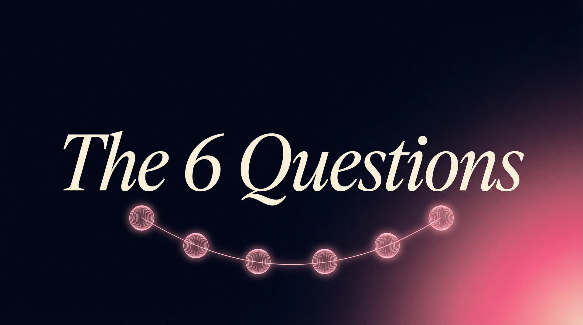 The 6 questions that separate AI users from AI conductors