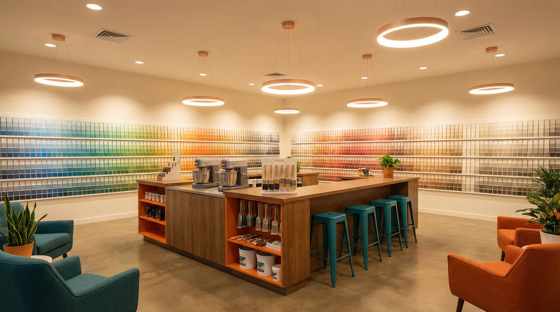 South Broad Paint Center showroom